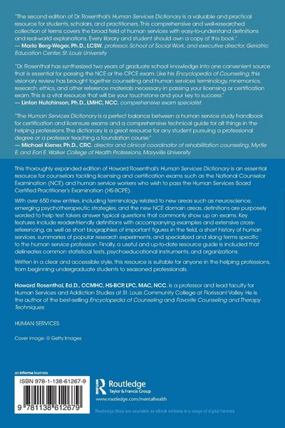 Produktbild: Human Services Dictionary