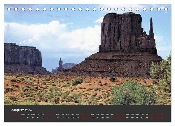 Produktbild: USA Great Country - Lovely Details (Desk Calendar 2026 DIN A5 landscape), CALVENDO 12 Month DeskCalendar