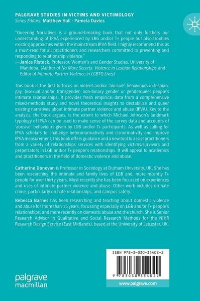 Produktbild: Queering Narratives of Domestic Violence and Abuse