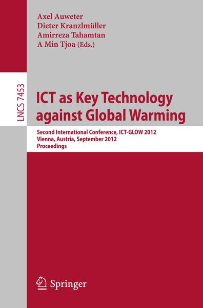 Produktbild: ICT as Key Technology against Global Warming