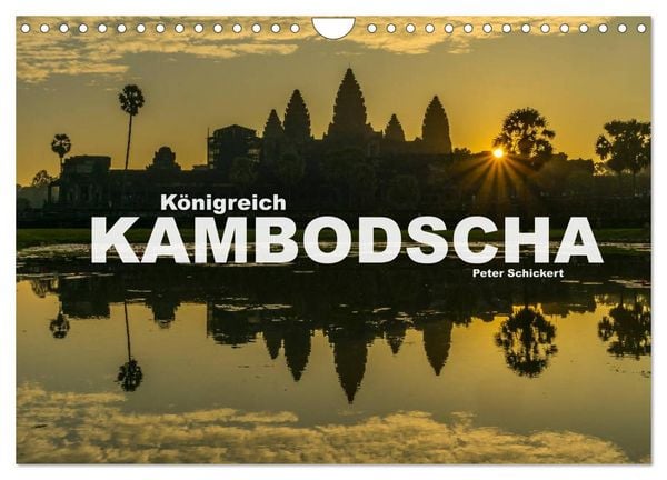 Produktbild: K&ouml;nigreich Kambodscha (Wandkalender 2026 DIN A4 quer), CALVENDO Monatskalender