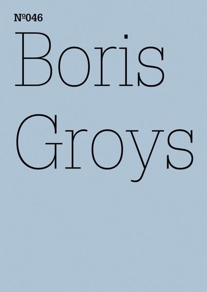 Produktbild: Boris Groys