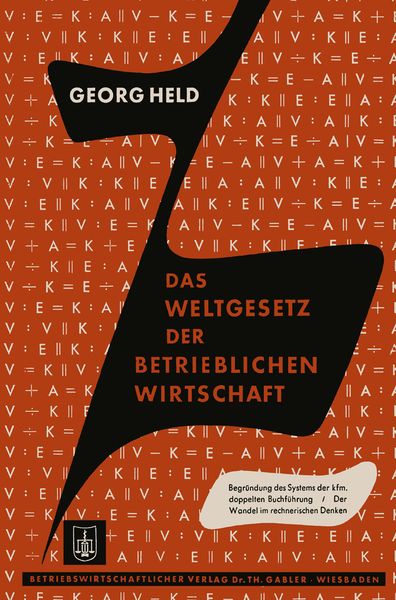 Produktbild: Das Weltgesetz der Betrieblichen Wirtschaft