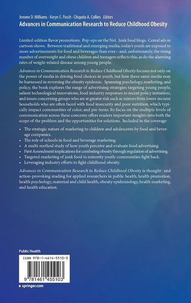 Produktbild: Advances in Communication Research to Reduce Childhood Obesity