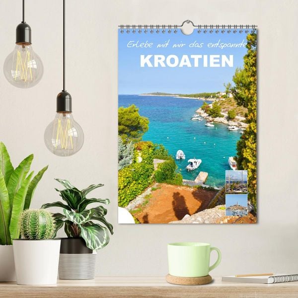 Produktbild: Erlebe mit mir das entspannte Kroatien (Wandkalender 2026 DIN A4 hoch), CALVENDO Monatskalender