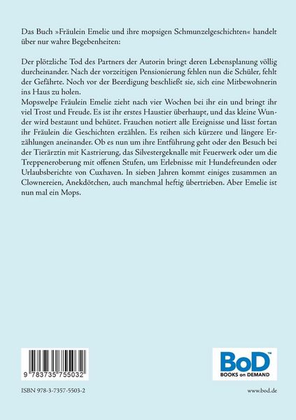 Produktbild: Fr&auml;ulein Emelie und ihre mopsigen Schmunzelgeschichten