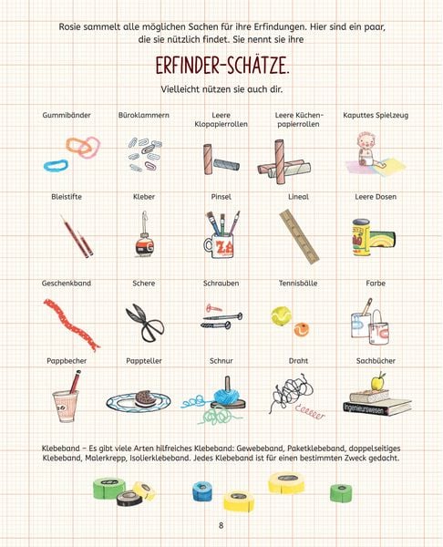 Produktbild: Die Forscherbande: Erfinden und werkeln mit Rosie Revere