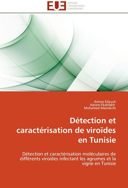 Produktbild: D&eacute;tection et caract&eacute;risation de viro&iuml;des en Tunisie