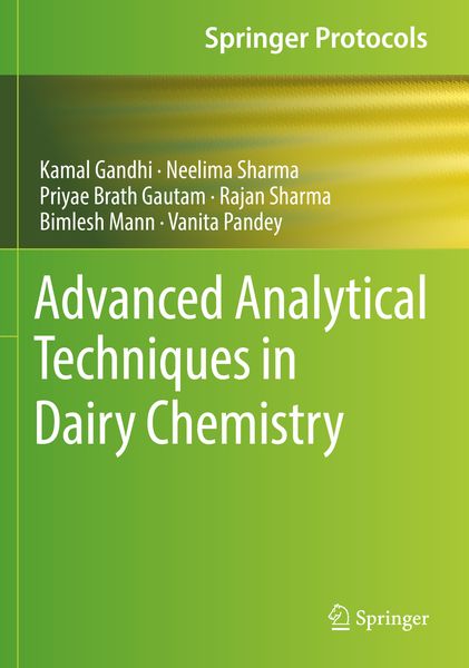 Produktbild: Advanced Analytical Techniques in Dairy Chemistry