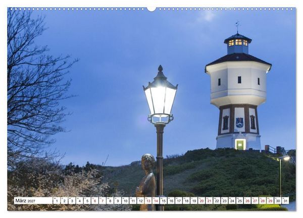 Produktbild: Langeoog - Momente einer Reise (Wandkalender 2027 DIN A2 quer), CALVENDO Monatskalender