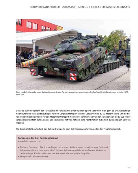 Produktbild: Schwertransporter