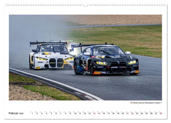 Produktbild: Bayern Power beim GT Masters (Wandkalender 2026 DIN A2 quer), CALVENDO Monatskalender