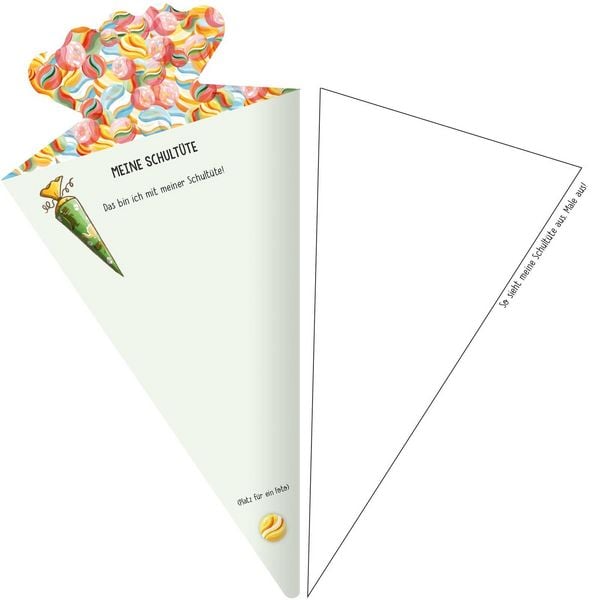 Produktbild: Mein erster Schultag &ndash; Erinnerungsalbum in Schult&uuml;ten-Form