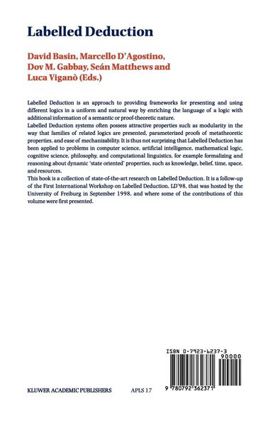 Produktbild: Labelled Deduction