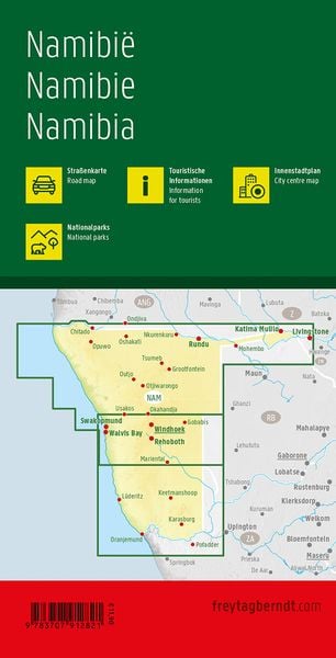 Produktbild: Namibia, Autokarte 1:1.000.000