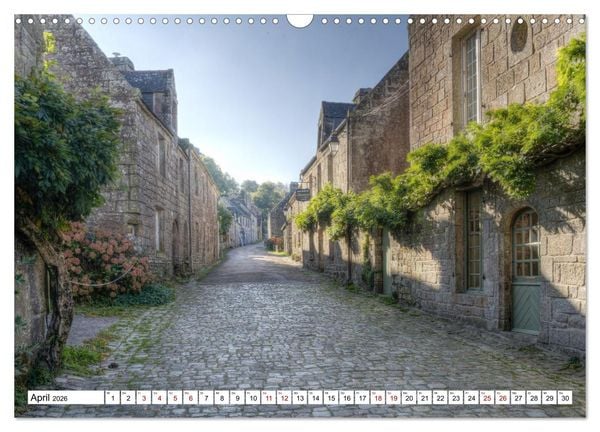 Produktbild: Locronan, ein Highlight in der Bretagne (Wandkalender 2026 DIN A3 quer), CALVENDO Monatskalender