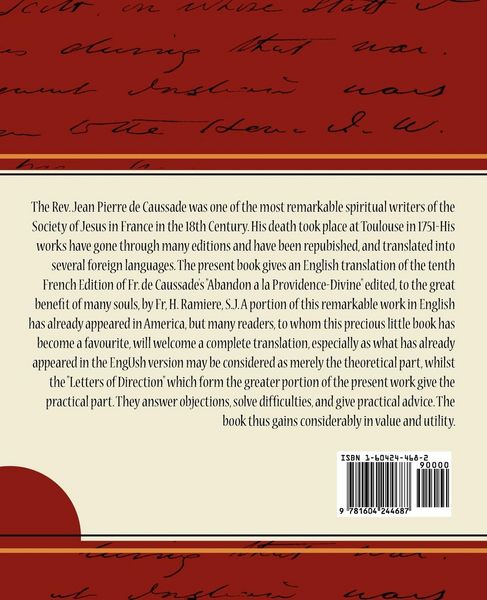 Produktbild: Abandonment to Divine Providence - Jean-Pierre de Caussade