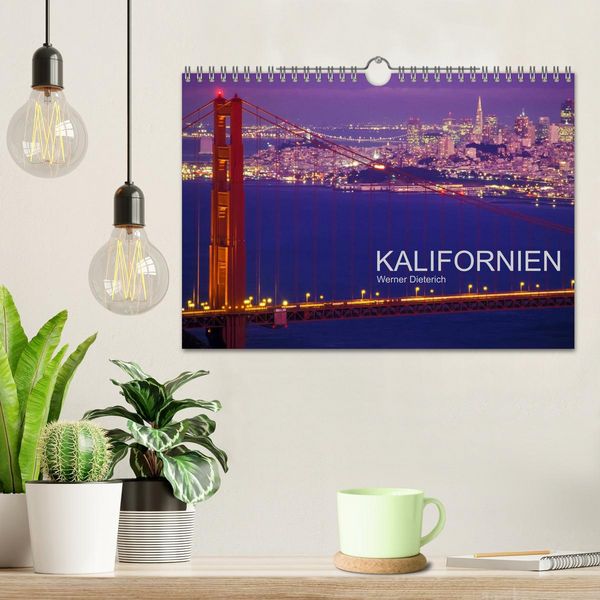 Produktbild: KALIFORNIEN (Wandkalender 2026 DIN A4 quer), CALVENDO Monatskalender