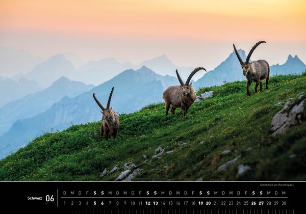 Produktbild: Schweiz Premiumkalender 2027