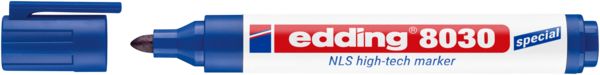 Produktbild: EDDING&reg; High-Tech Marker 8030 NLS, blau