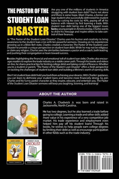 Produktbild: The Pastor of the Student Loan Disaster "College Debt or Skill Set