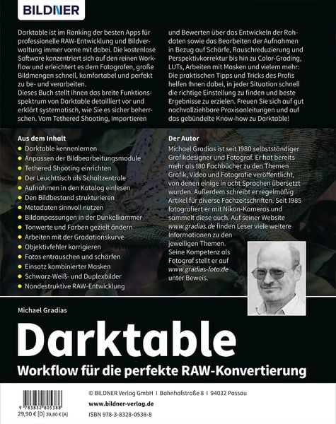 Produktbild: Darktable - Workflow f&uuml;r die perfekte RAW-Konvertierung