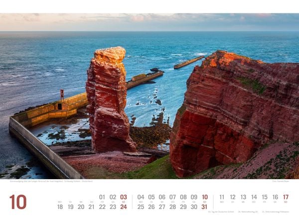 Produktbild: Nordsee ReiseLust Kalender 2027 | von Ostfriesland bis nach Sylt