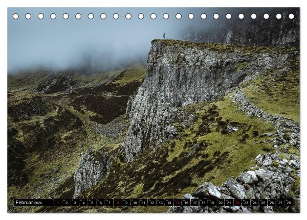 Produktbild: Isle of Skye - so sch&ouml;n kann schlechtes Wetter sein (Tischkalender 2026 DIN A5 quer), CALVENDO Monatskalender
