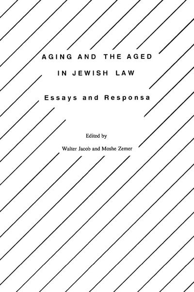 Produktbild: Aging and the Aged in Jewish Law
