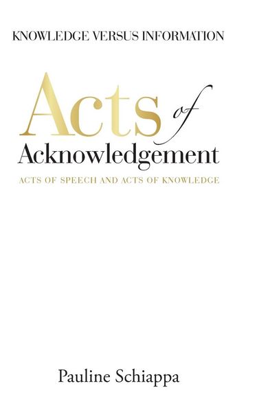 Produktbild: Acts of Acknowledgement