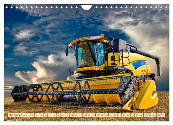 Produktbild: Landwirtschaft - die Zukunft ist digital (Wandkalender 2026 DIN A4 quer), CALVENDO Monatskalender