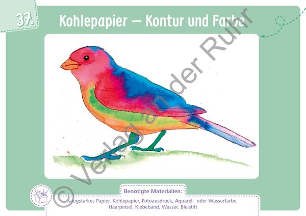 Produktbild: Die Kreativ-Kartei f&uuml;r den Kunstunterricht