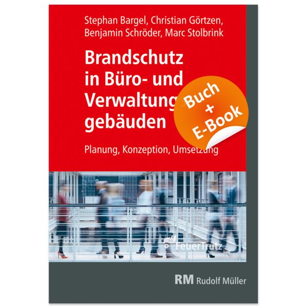 Produktbild: Brandschutz in B&uuml;ro- und Verwaltungsgeb&auml;uden - mit E-Book (PDF)