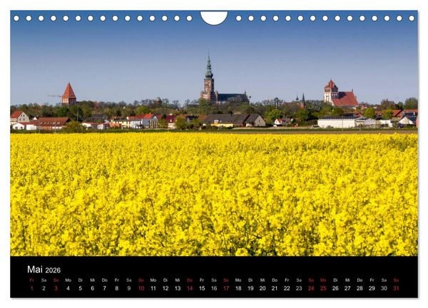 Produktbild: Univerit&auml;ts- und Hansestadt Greifswald (Wandkalender 2026 DIN A4 quer), CALVENDO Monatskalender
