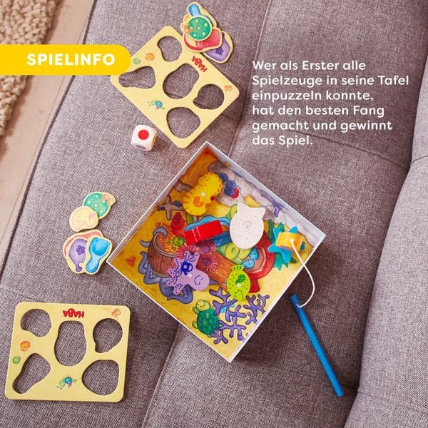 Produktbild: HABA Meine ersten Spiele: Fische angeln, Lernspiel
