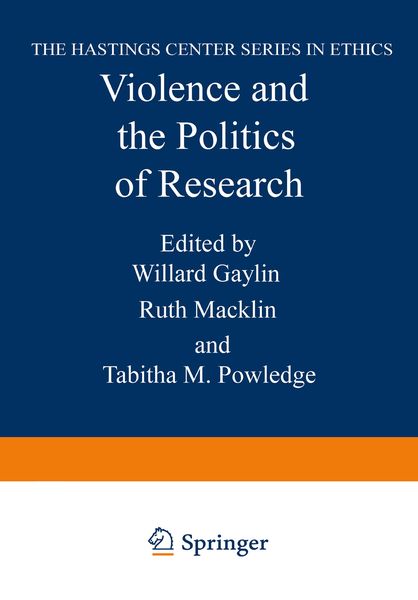 Produktbild: Violence and the Politics of Research