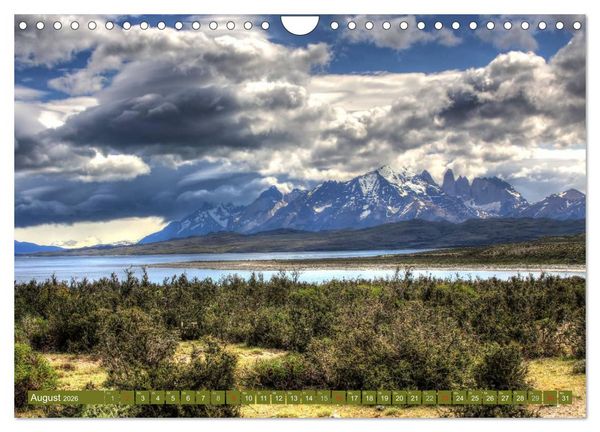 Produktbild: Wildes Patagonien - Abenteuer am Ende der Welt (Wandkalender 2026 DIN A4 quer), CALVENDO Monatskalender