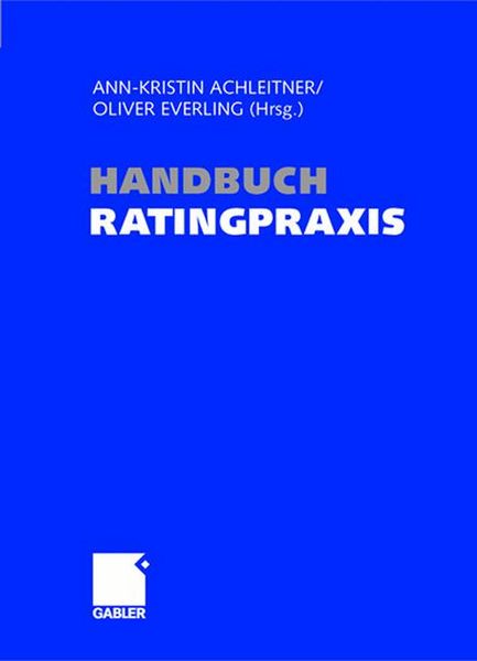 Produktbild: Handbuch Ratingpraxis