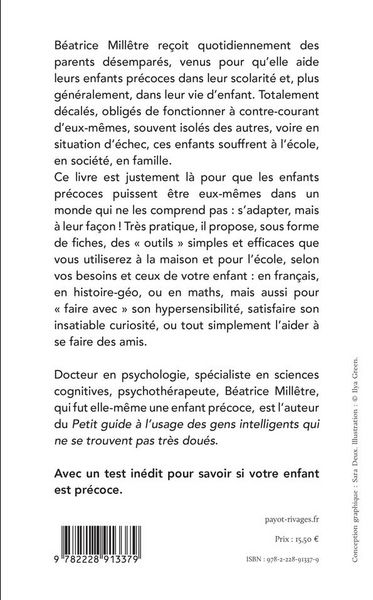 Produktbild: L'enfant pr&eacute;coce au quotidien