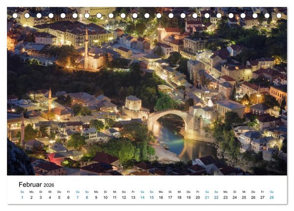 Produktbild: Juwelen des Balkans (Tischkalender 2026 DIN A5 quer), CALVENDO Monatskalender