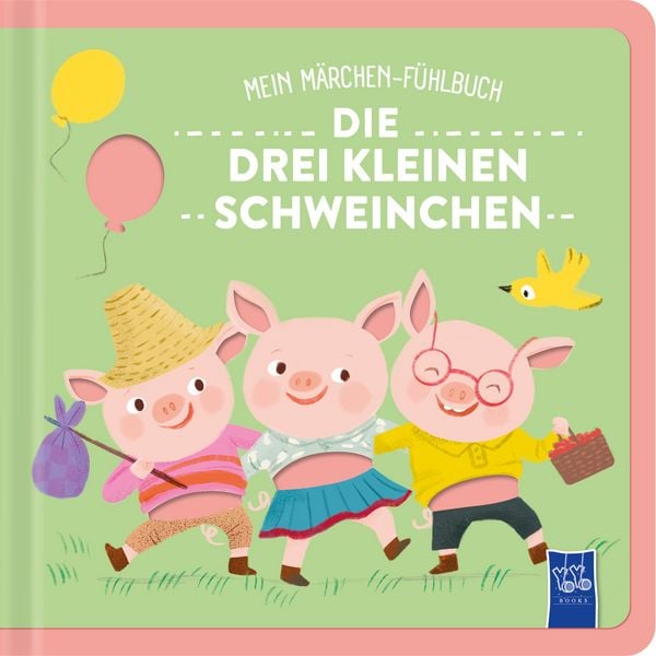 Produktbild: Mein M&auml;rchen-F&uuml;hlbuch - Die drei kleinen Schweinchen