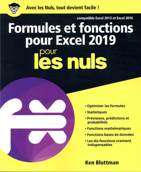 Produktbild: Formules et fonctions pour Excel 2019 pour les nuls