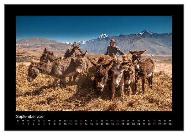 Produktbild: Peru, die Inkas und ihre Ahnen (hochwertiger Premium Wandkalender 2026 DIN A2 quer), Kunstdruck in Hochglanz