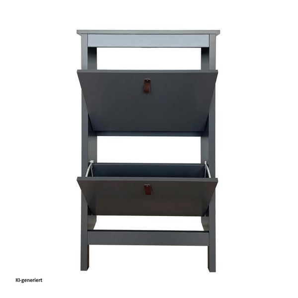 Produktbild: HTI-Living Schuhschrank Hayet Grau Schuhschrank Hayet Grau