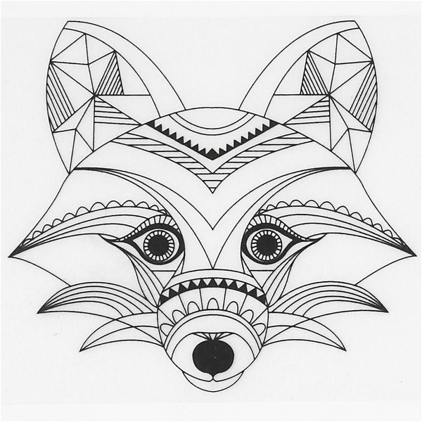 Produktbild: Creativ Company Plastikschrumpfplatten mit Motiven, Wilde Tiere, Blatt 10,5x14,5 cm, Dicke 0,3 mm, Matt transparent, 4 Blatt