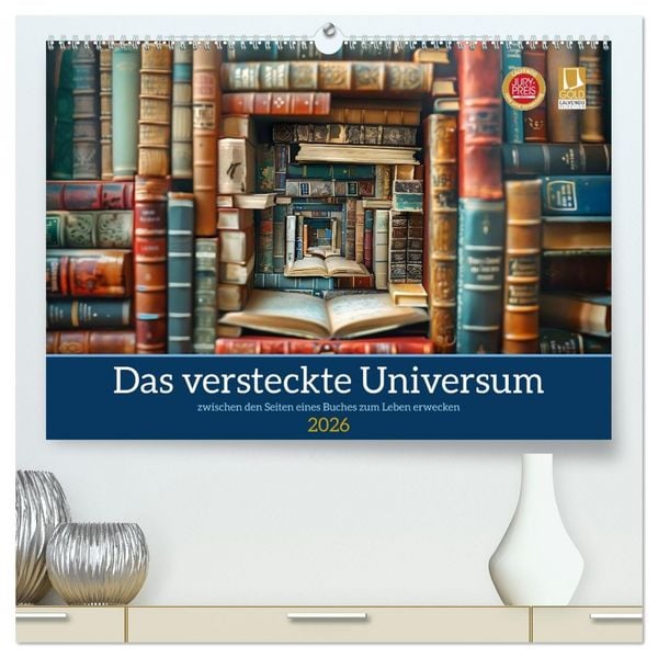 Produktbild: Das versteckte Universum (hochwertiger Premium Wandkalender 2026 DIN A2 quer), Kunstdruck in Hochglanz