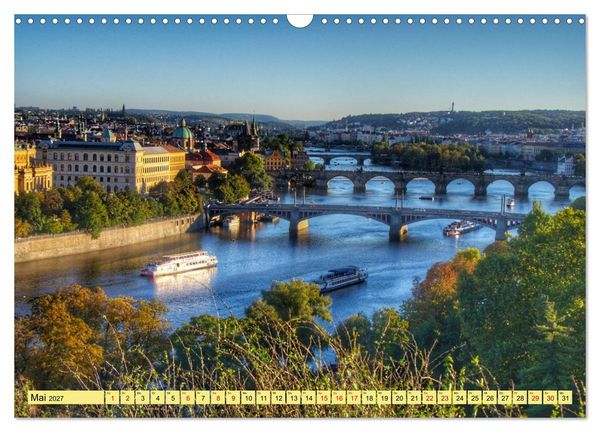 Produktbild: Prag. Du bist so sch&ouml;n (Wandkalender 2027 DIN A3 quer), CALVENDO Monatskalender