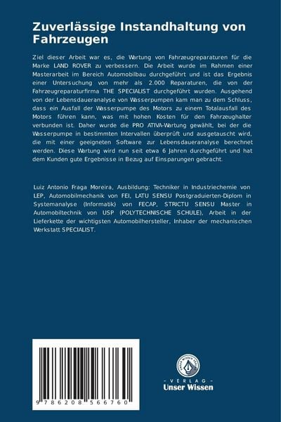 Produktbild: Zuverl&auml;ssige Instandhaltung von Fahrzeugen