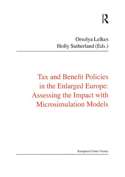 Produktbild: Tax and Benefit Policies in the Enlarged Europe