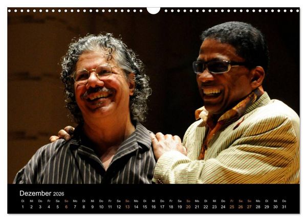 Produktbild: Jazz Pianisten 2026 (Wandkalender 2026 DIN A3 quer), CALVENDO Monatskalender